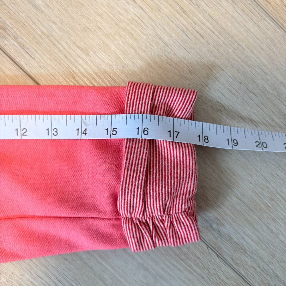 🌺  Coral Pink Open Front Blazer | Skies Are Blue | Size M  🧡 - Picture 9 of 10